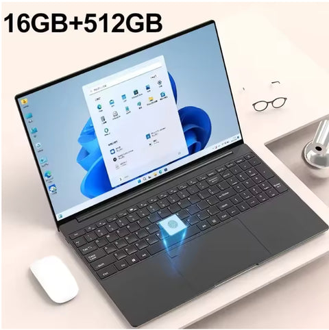 Portable 15.6" Laptop 32GB Ram DDR4 2TB SSD Windows 11 Notebook Pc Gamer Intel