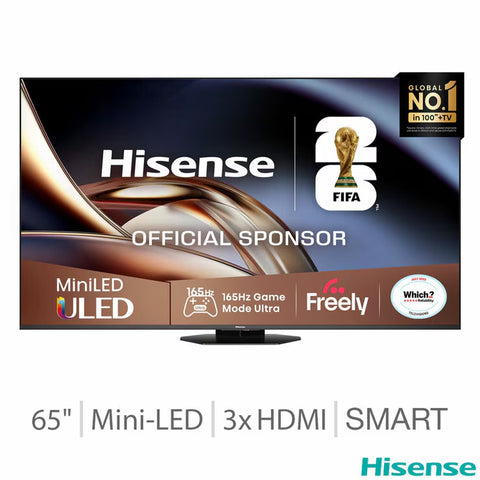 65U8QTUK 65 Inch Mini LED HD Smart TV