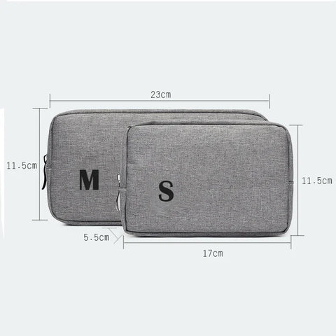 Storage Bag Cable Cord Organizer Travel Bag Small Electronics SD Card Power Bank Storage Bag