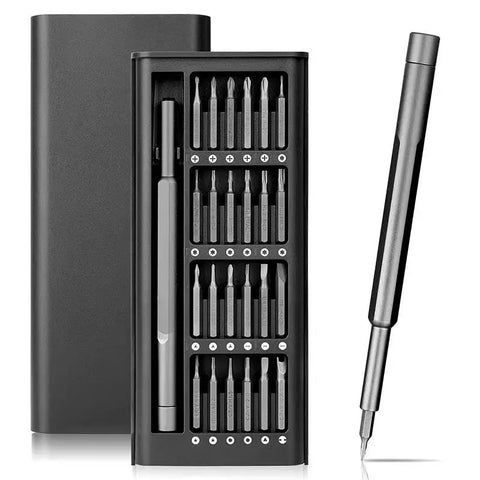 25-In-1 Mini Screwdriver Set, Flathead and Crosshead Small Screwdrivers, Suitable for Electronics，Precision Repair Tools
