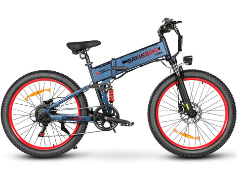 E-Bike SAMEBIKE LO26 plus Electric Mountain Bike 48V 15AH 26" Bicycle Upgraded