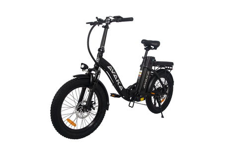 AVAKA BZ20PLUS E Bike Spoked Wheel 41Nm 48V 18.2AH 20''Electric Bike Max 43 Mile