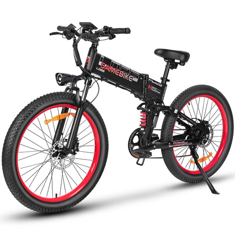 E-Bike SAMEBIKE LO26 plus Electric Mountain Bike 48V 15AH 26" Bicycle Upgraded