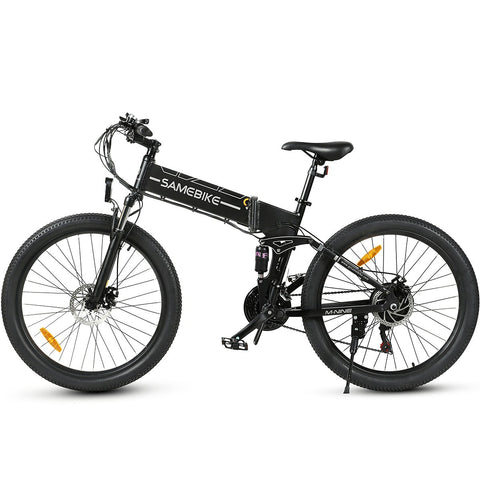 Samebike LO26 48V 14A Electric Bike 26'' E-Mountainbike 21-Speed Adults E-Bike