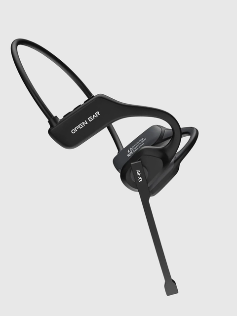 Bluetooth Headset Open Ear, Bluetooth Headphones with Microphone,Bluetooth 5.3 Wireless Headset with Boom Mic for Work Call