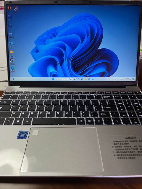Portable 15.6" Laptop 32GB Ram DDR4 2TB SSD Windows 11 Notebook Pc Gamer Intel