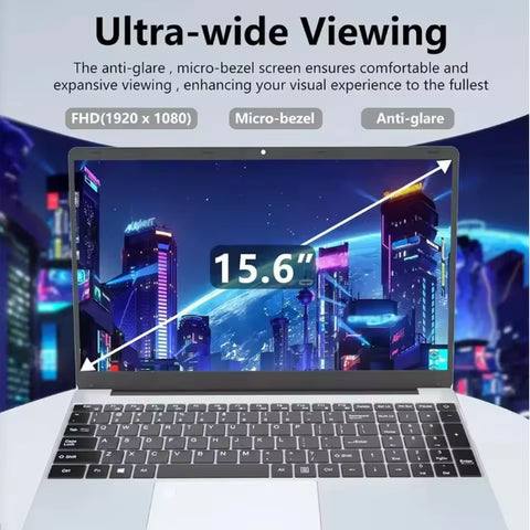 15.6" Intel Core I7 8500Y Windows 11 Pro Laptops Fingerprint Unlock 16GB RAM 2TB