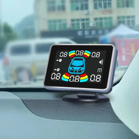 Parktronic 8 Parking Sensor Car Automobile Reversing Backup Radar Electronics Rear Auto Detector Backing Assistance Kit Buzzer