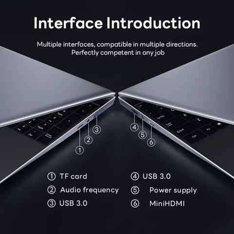 NEW Intel Core I9-10980Hk Laptop 16GB RAM 2TB SSD Portable Laptops 1920*1080 Intel I9 Notebook Computer 14.1-Inch Office Laptop