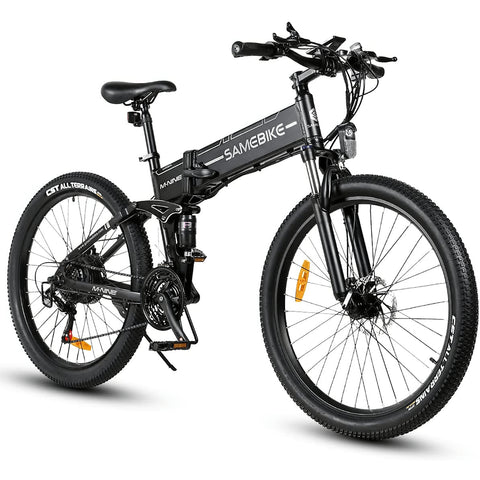 Samebike LO26 48V 14A Electric Bike 26'' E-Mountainbike 21-Speed Adults E-Bike