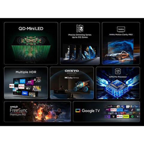 85C6K 85 Inch Mini LED Smart TV