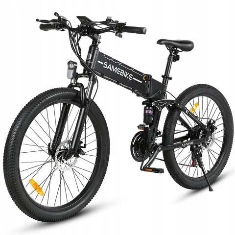 Samebike LO26 48V 14A Electric Bike 26'' E-Mountainbike 21-Speed Adults E-Bike