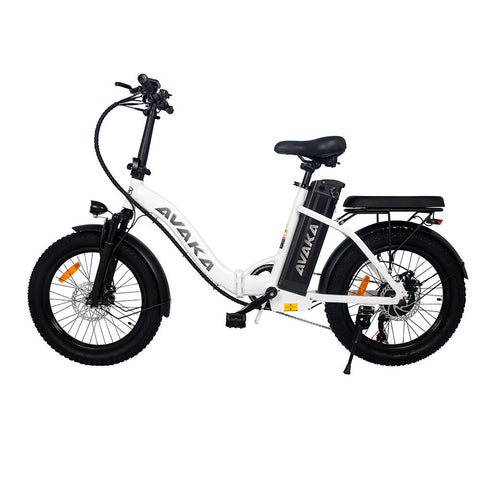 AVAKA BZ20PLUS E Bike Spoked Wheel 41Nm 48V 18.2AH 20''Electric Bike Max 43 Mile