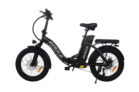 AVAKA BZ20PLUS E Bike Spoked Wheel 41Nm 48V 18.2AH 20''Electric Bike Max 43 Mile