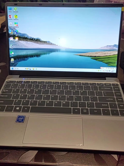 LENO 14.1"Ultra Slim Laptop 16GB RAM 2TB SSD Windows 11 Intel N3700 Notebook Gam