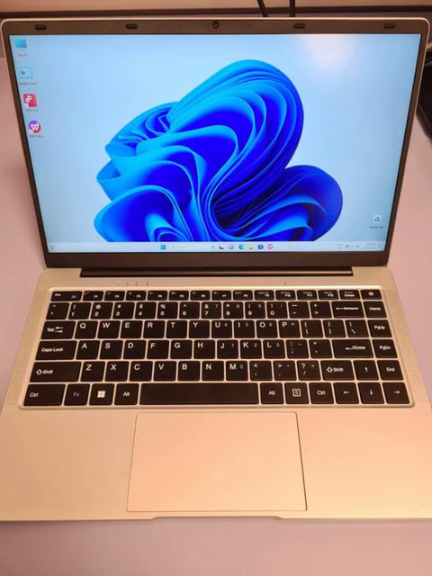 LENO 14.1"Ultra Slim Laptop 16GB RAM 2TB SSD Windows 11 Intel N3700 Notebook Gam