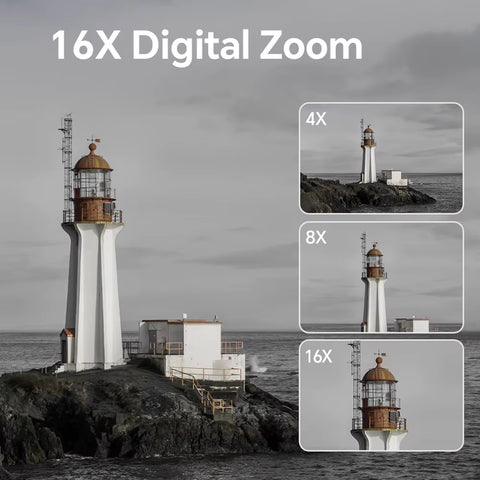 8K Digital Camera for Photography Autofocus Wifi 88MP Vlogging Camera with Dual-Lens 16X Digital Zoom Touch Screen Travel Camera