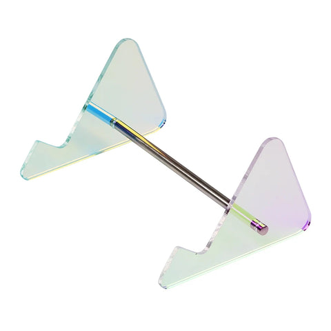 Keyboard Display Stand Transparent Acrylic Keyboard Stand for Computer Mechanical Keyboard Holder Layer Rack Keyboard Tray