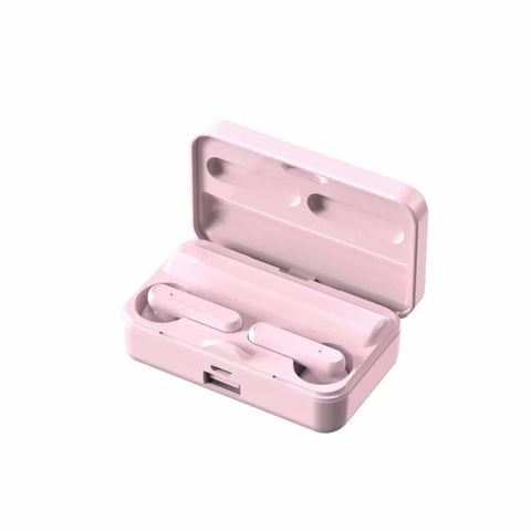 S20 Bluetooth Earphone Headphones Mirror Wireless Stereo Headset with Digital Displaytouch Control Sports Earbuds for Gaming