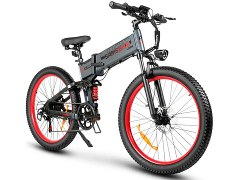 E-Bike SAMEBIKE LO26 plus Electric Mountain Bike 48V 15AH 26" Bicycle Upgraded