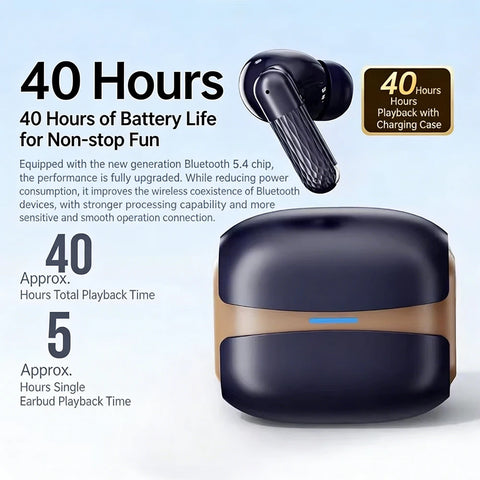 919 - Wireless Bluetooth Noise-Canceling Headphones, High-Definition Music Bluetooth Headphones, Battery Life, Gaming Headphones