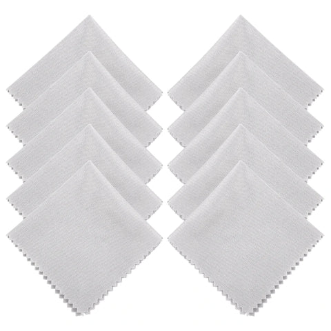10Pcs Computer Cleaning Cloth Microfiber Camera Lens Glasses Cleaner TV Laptop Pad Tablet Phone Electronics Screen Wipes 14Cm